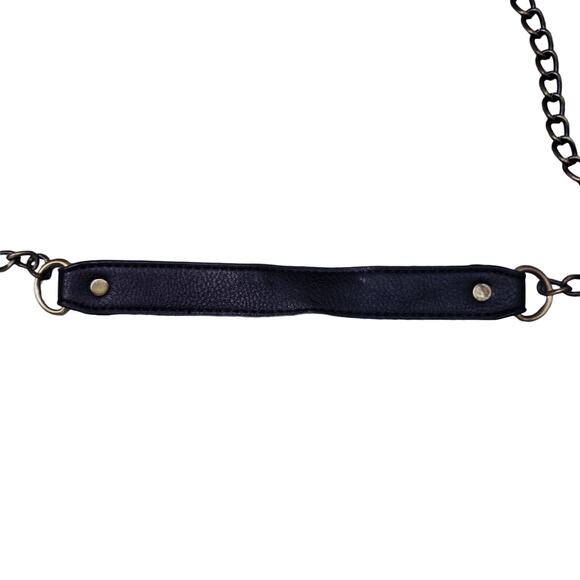 Elegant Cream and Brown Crossbody Bag - Picture 12 of 12